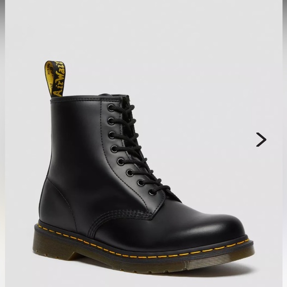 Dr. Martens Shoes - New in Box Dr. Martens Black Smooth Leather 1460 Lace-Up Boots